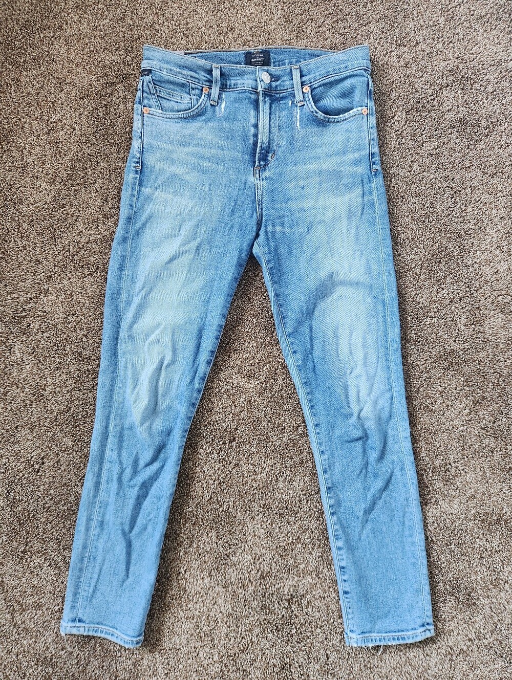 Citizens Of Humanity Rocket Crop High Rise Skinny Jeans Size 26